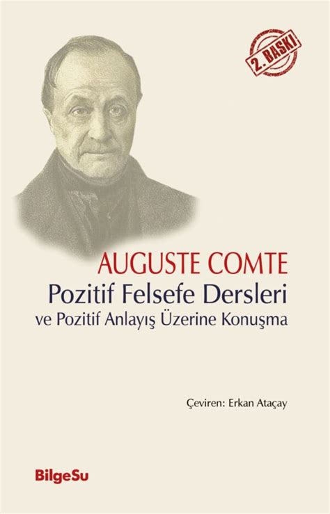 Auguste comte pozitif felsefe dersleri pdf